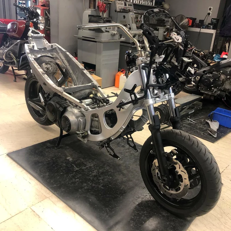 YAMAHA TMAX 500 — AFTER — φωτογραφία 4 από 4